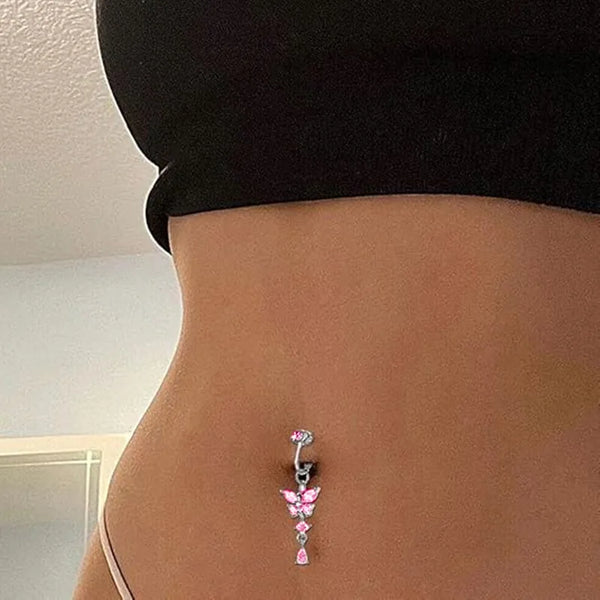 Stylish Butterfly Clip-On Ring